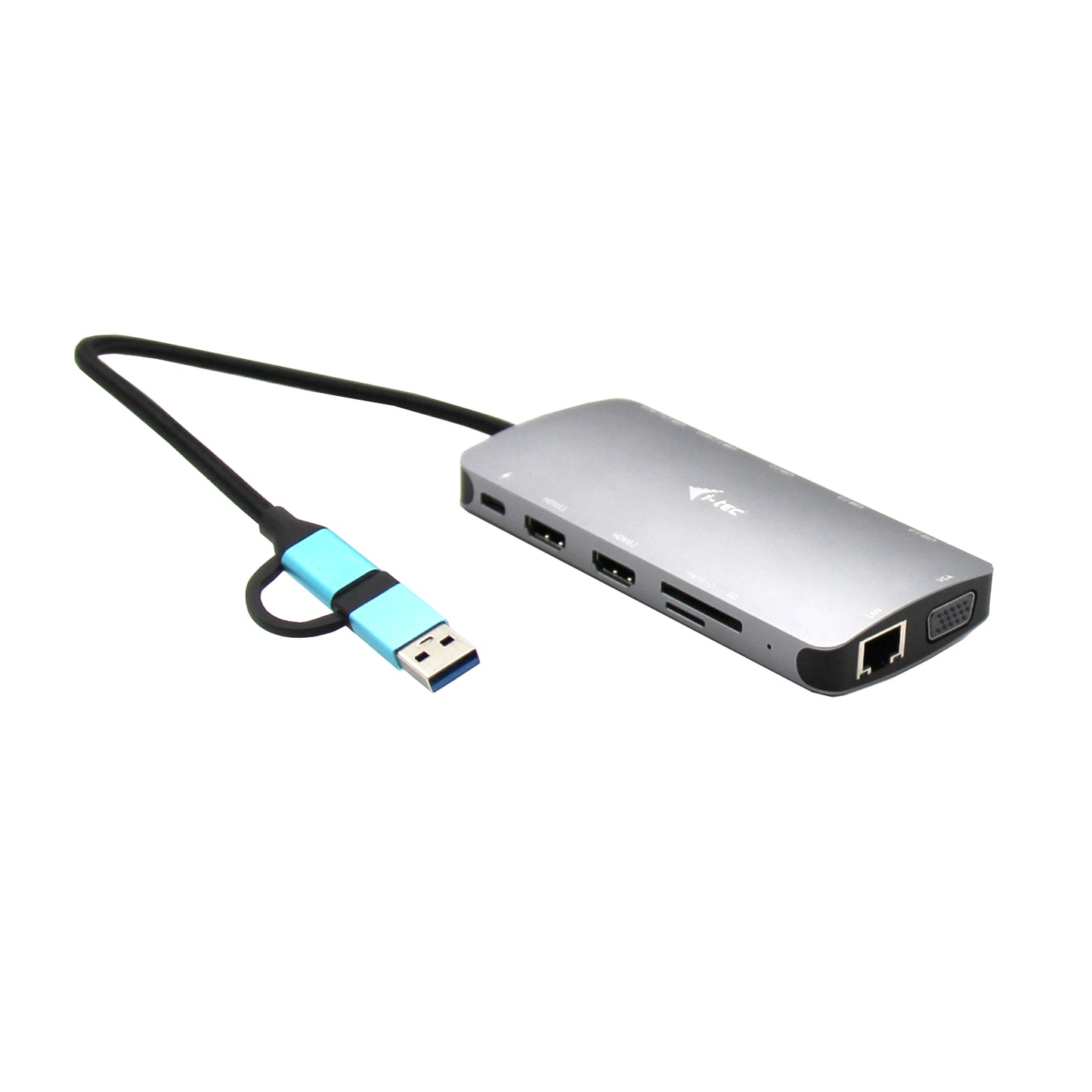 i-tec USB-C/Thunderbolt 3x Display Docking Station 100W