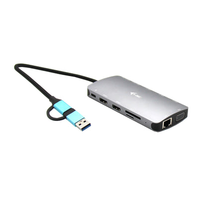 i-tec USB-C/Thunderbolt 3x Display Docking Station 100W