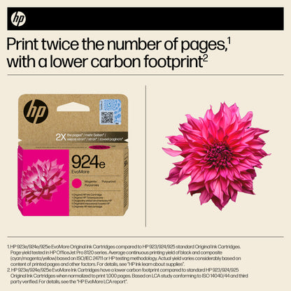 HP 4K0U8NE/924E Magenta Ink Cartridge (800 pages)