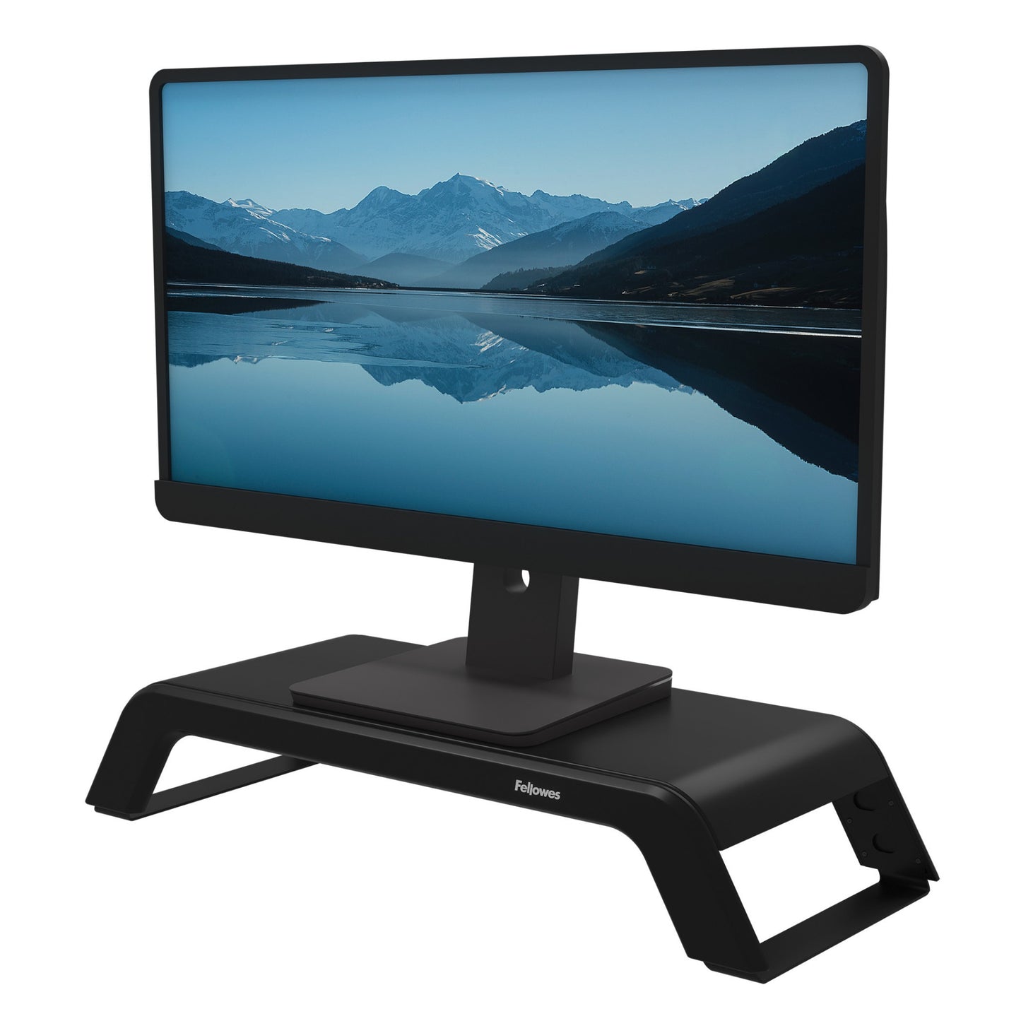 Fellowes Computer Monitor Stand with 3 Height Adjustments - Hana LT Monitor Riser Mount