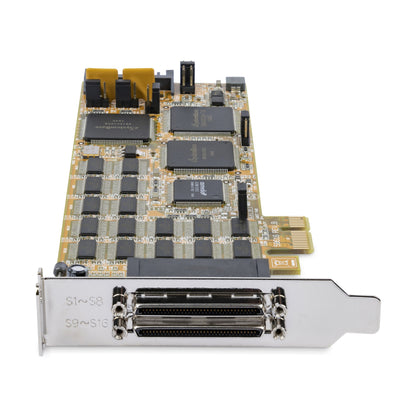 StarTech.com 16-Port Low-Profile Serial Card - RS232 - PCI Express - TAA Hub