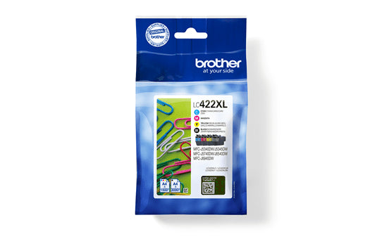 Brother LC-422XLVALDR Ink Cartridge (Brother MFC-J 5340)