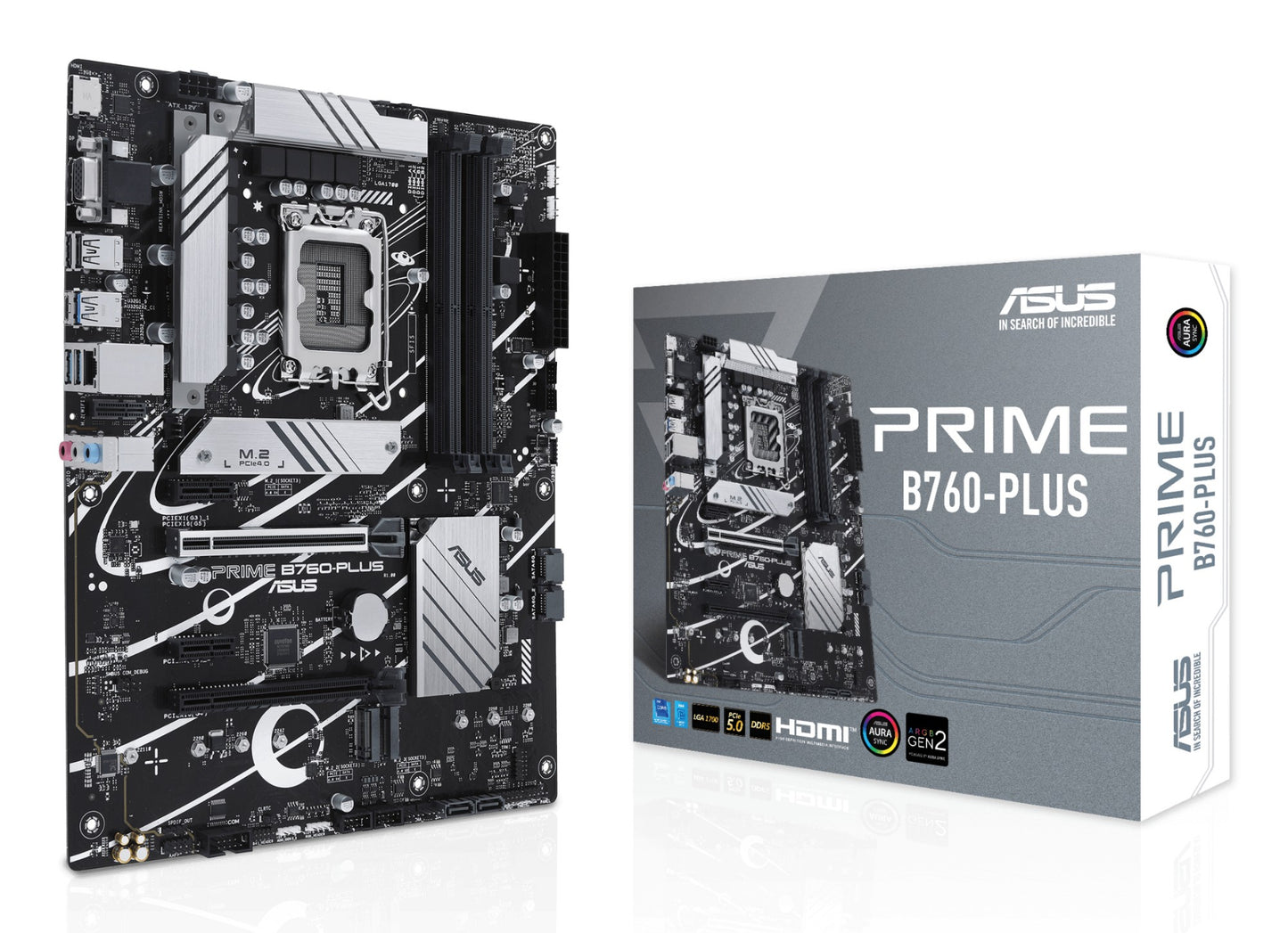 ASUS PRIME B760-PLUS Intel B760 LGA 1700 ATX Motherboard