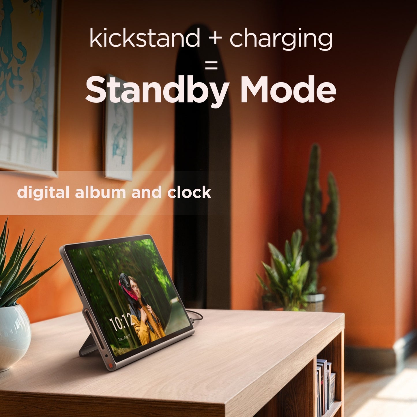Lenovo Tab Plus 8GB 128GB EMMC Android, Luna Grey Mobile Computer