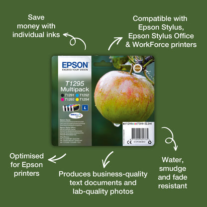 Epson C13T12924012/T1292 Cyan Ink Cartridge (460 pages)