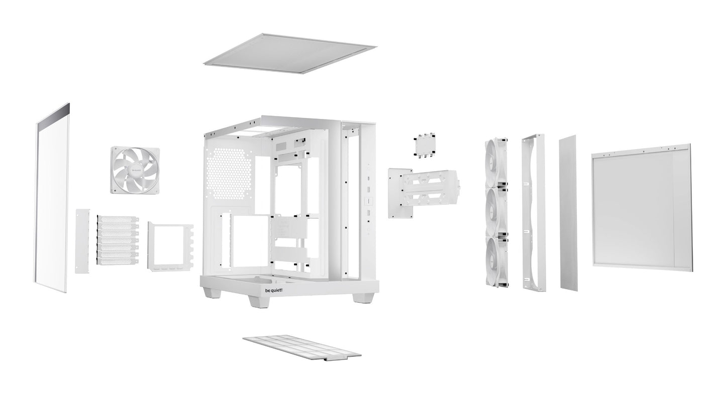 be quiet! Light Base 500 LX White Midi Tower PC Case