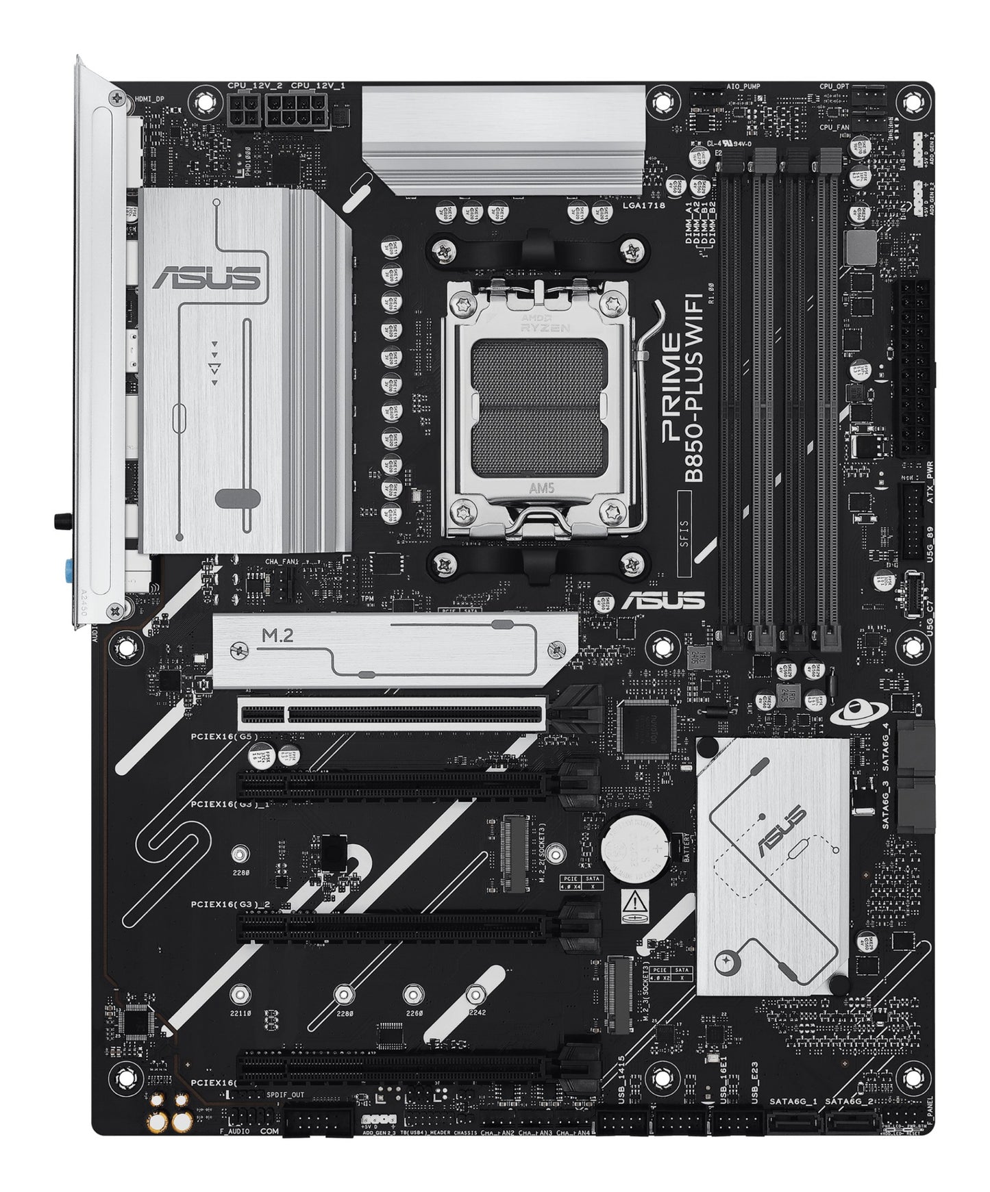 ASUS PRIME B850-PLUS WIFI AMD B850 Socket AM5 ATX Motherboard