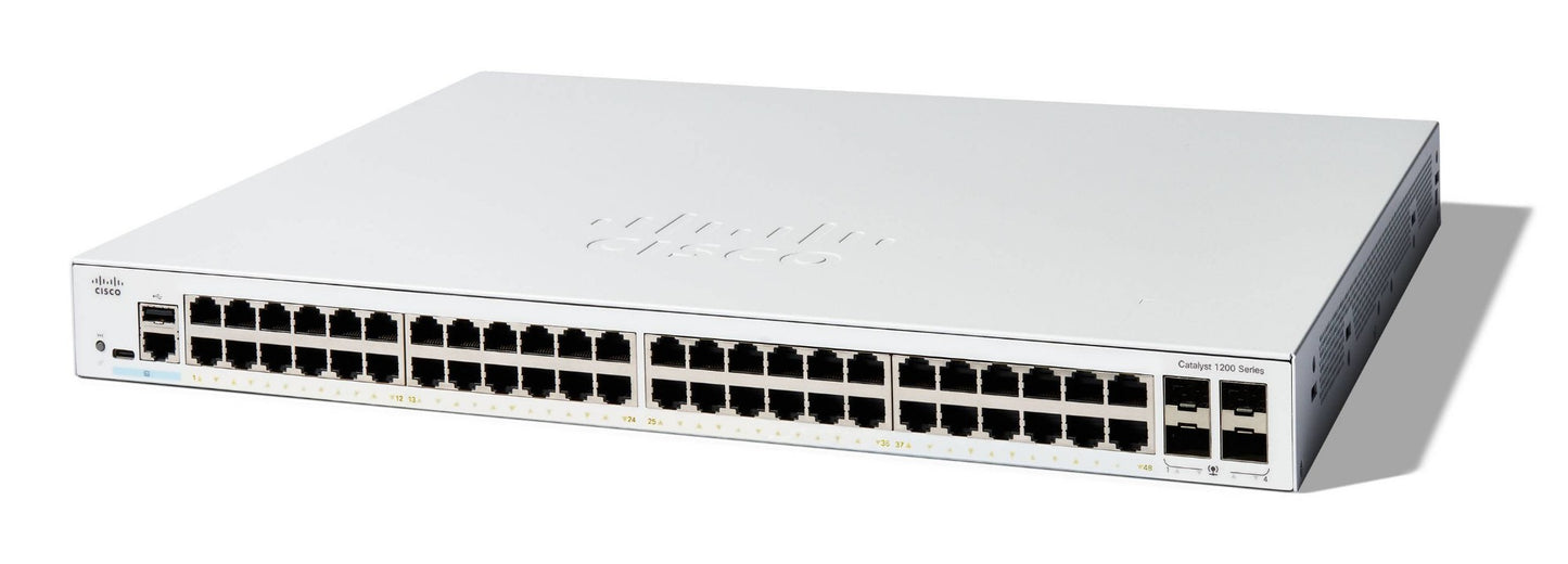 Cisco Catalyst 1200-48T-4G Smart Switch
