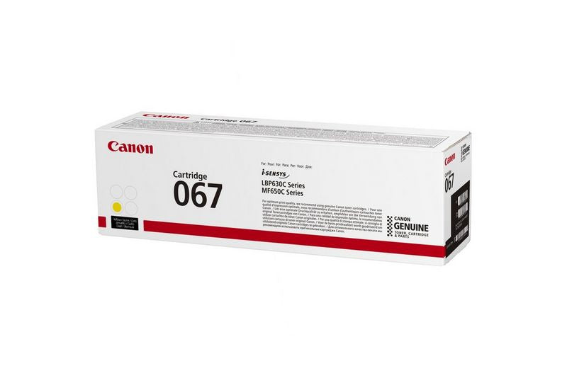 Canon 5099C002/067 Yellow Toner Cartridge (1.25K pages, Canon MF 655)
