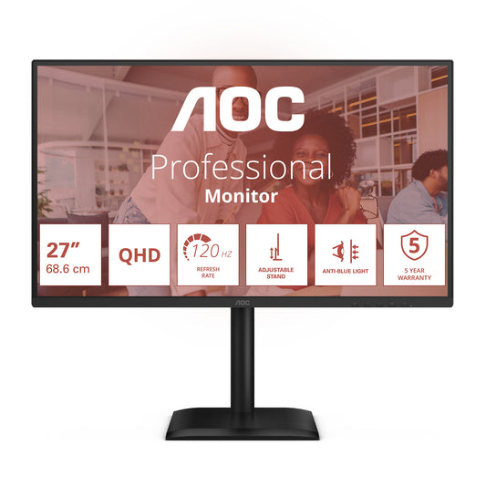 AOC E4 Q27E4U 27" QHD IPS 120Hz Monitor