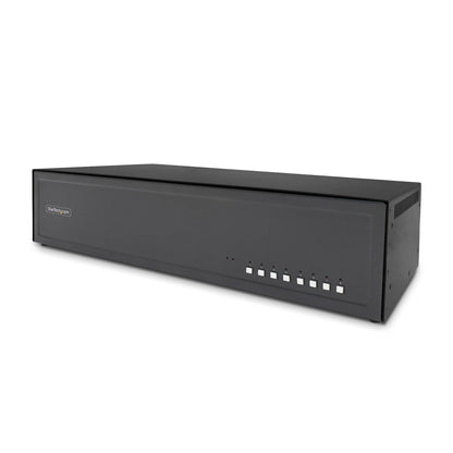 StarTech.com Secure 8-Port Dual-Monitor KVM Switch, DisplayPort, 4K 60Hz, NIAP 4.0
