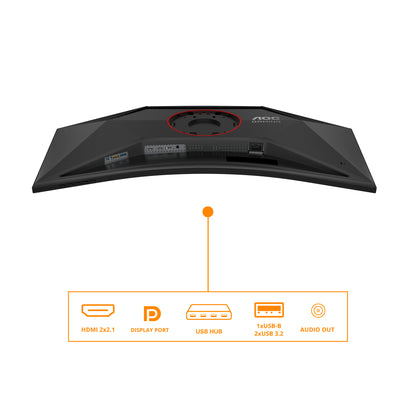 AOC G4 CU34G4Z 34" UWQHD VA 240Hz Curved Monitor