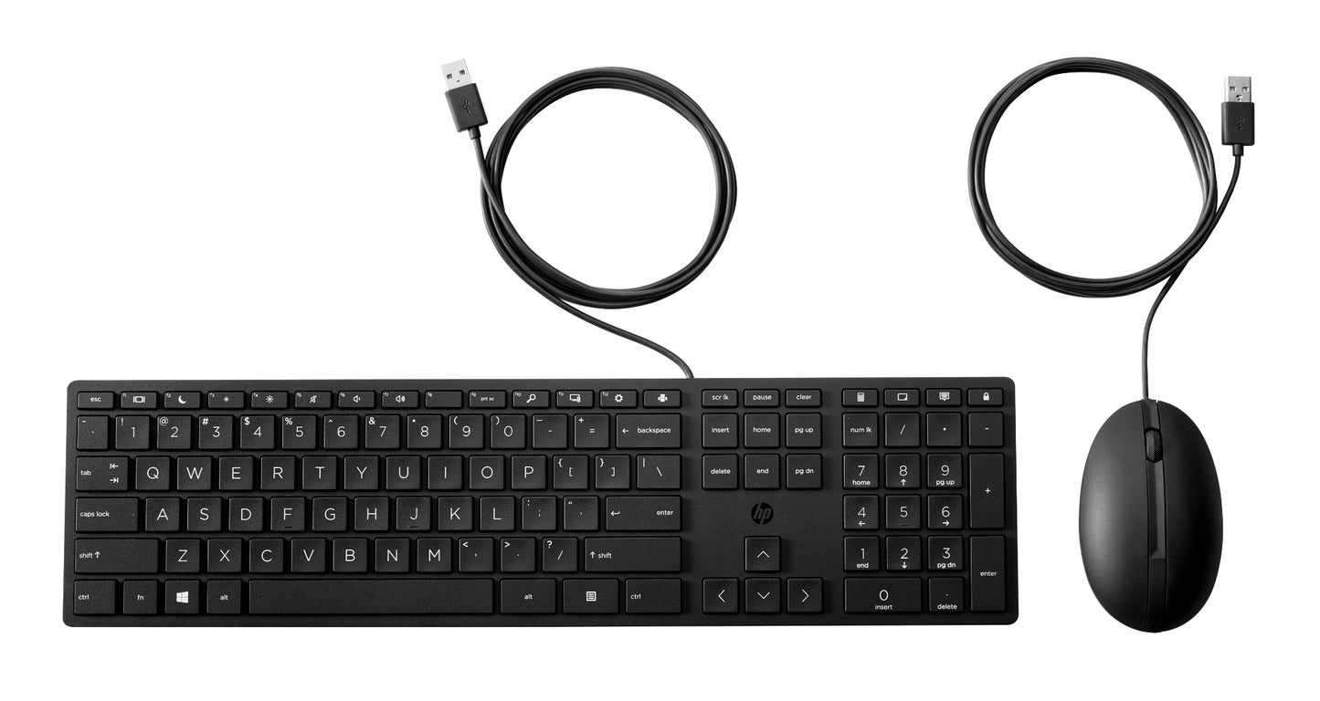 HP 320MK Wired Keyboard & Mouse Combo