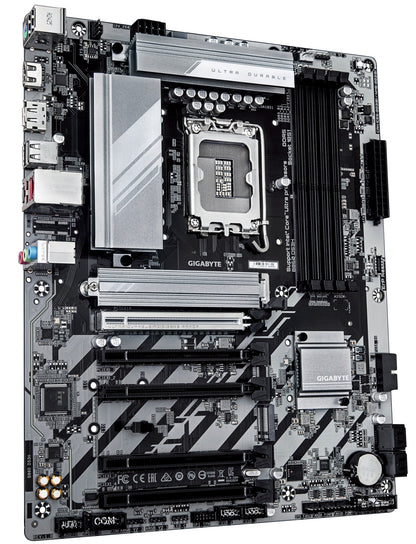 Gigabyte B860 DS3H Motherboard - Supports Intel Core Ultra CPUs, 8+1+2+2 phases VRM