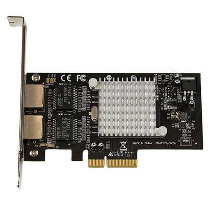 StarTech.com Dual Port PCI Express (PCIe x4) Gigabit Ethernet Server Adapter Network