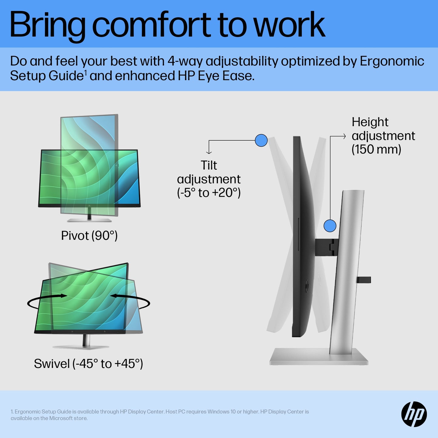 HP E27 G5 27" Full HD IPS Monitor