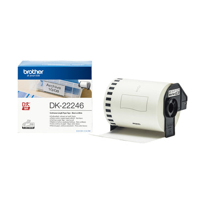 Brother DK-22246 DirectLabel Etikettes white 103mm x 30,48m for Brother QL 12-103.6mm Labels