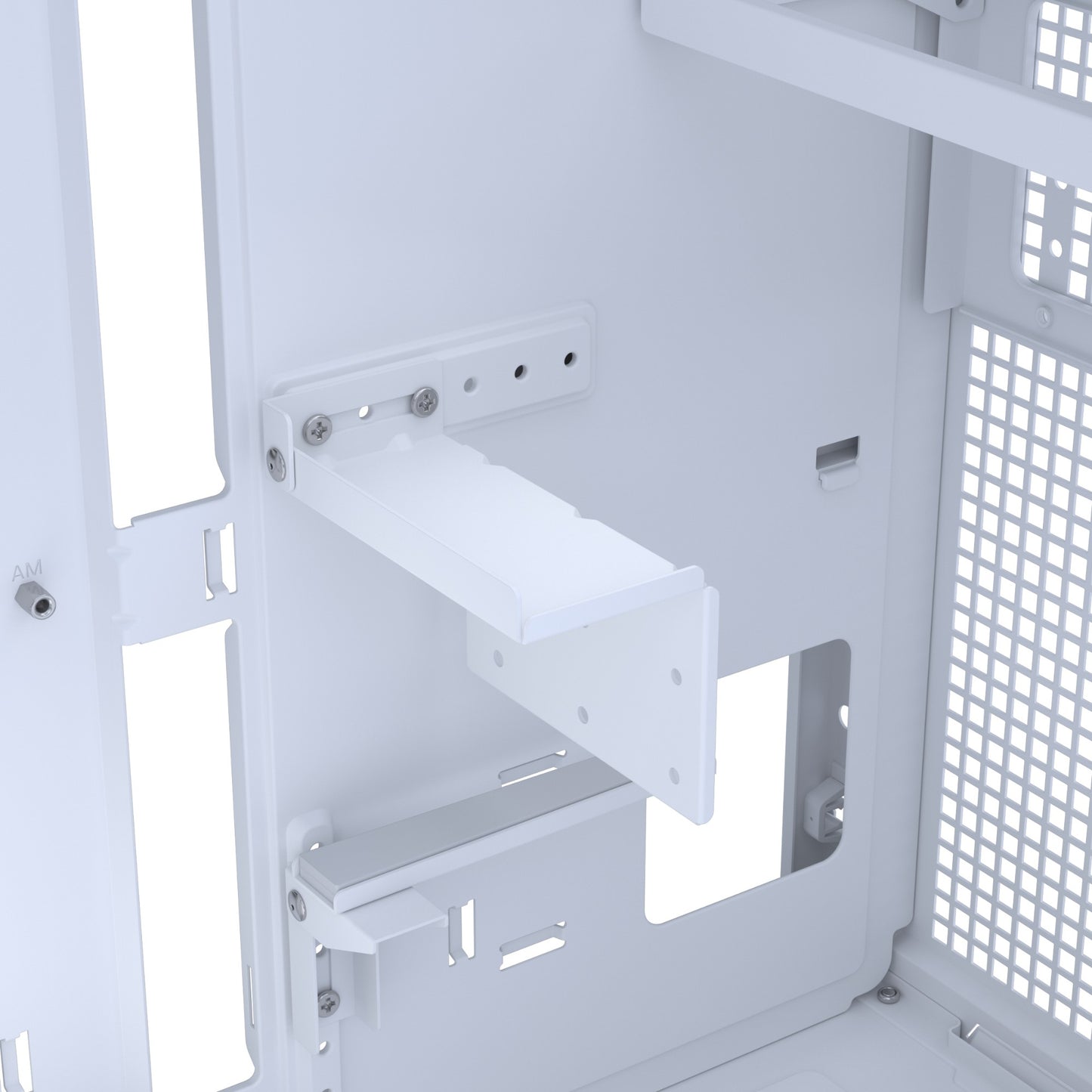 ASUS PRIME AP303 TG White Midi Tower PC Case
