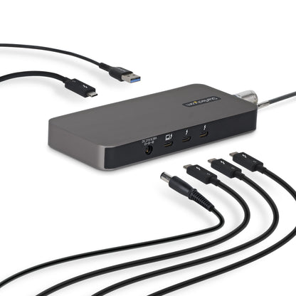 StarTech.com 4-Port Thunderbolt 5 Hub with Thunderbolt Share KVM, 80/120Gbps, 8K