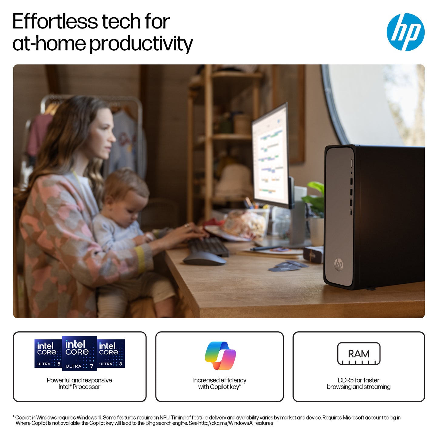 HP OmniDesk Slim S03-0009na Core i5-14400 8GB 512GB SSD Tower PC