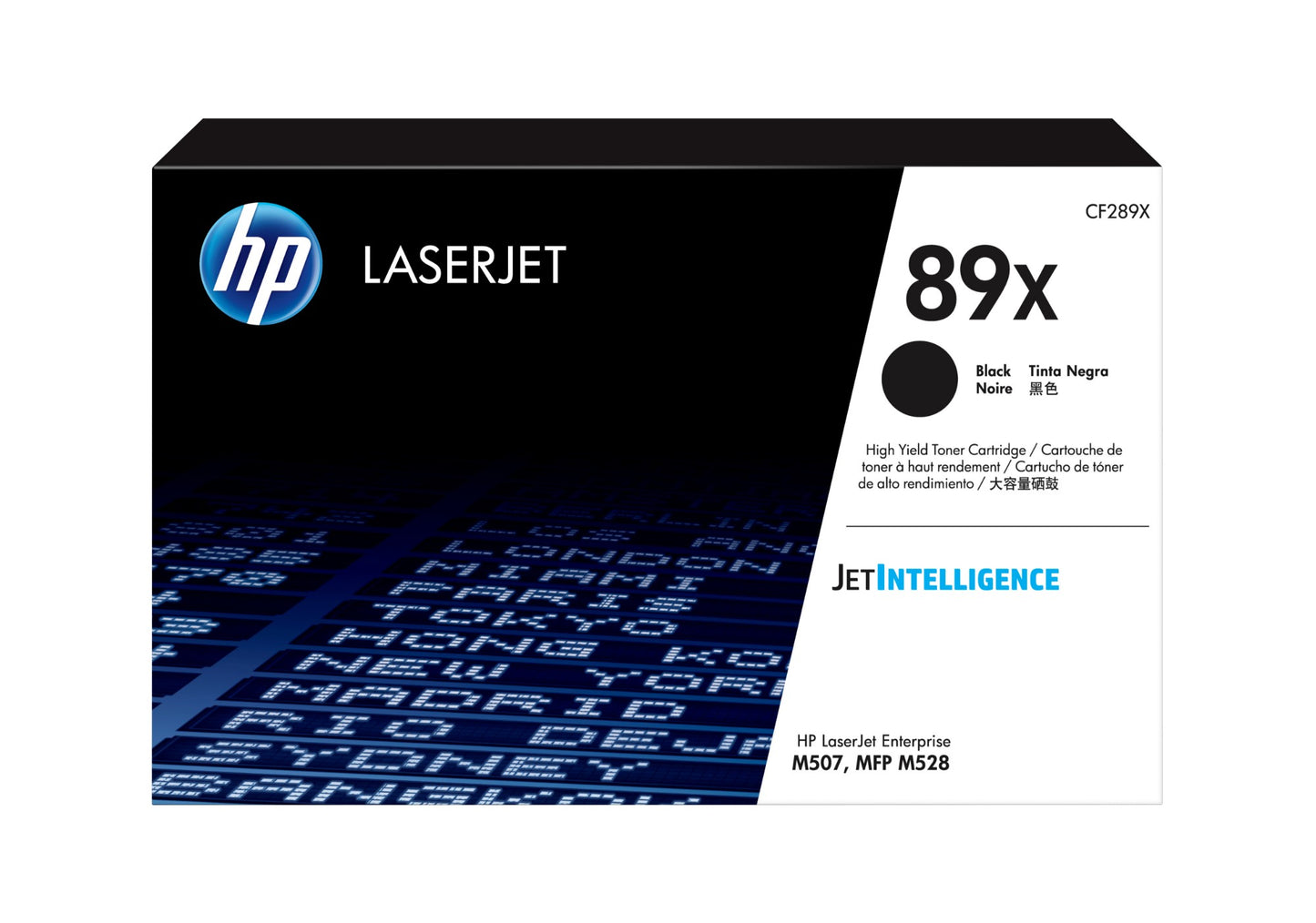 HP CF289X/89X Toner Cartridge (10K pages, HP M 507)
