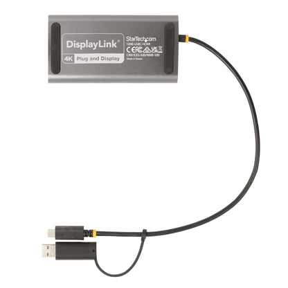 StarTech.com USB-C to Dual-HDMI Adapter - USB-C or A to 2x HDMI - 4K 60Hz - 100W Hub