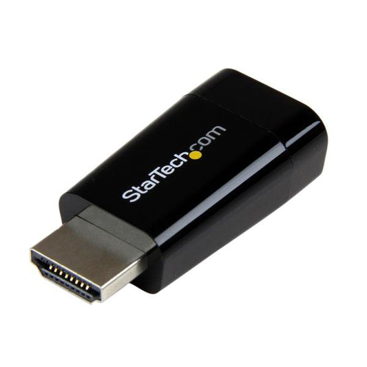 StarTech.com Compact HDMI to VGA Adapter Converter - Ideal for Chromebooks Cable