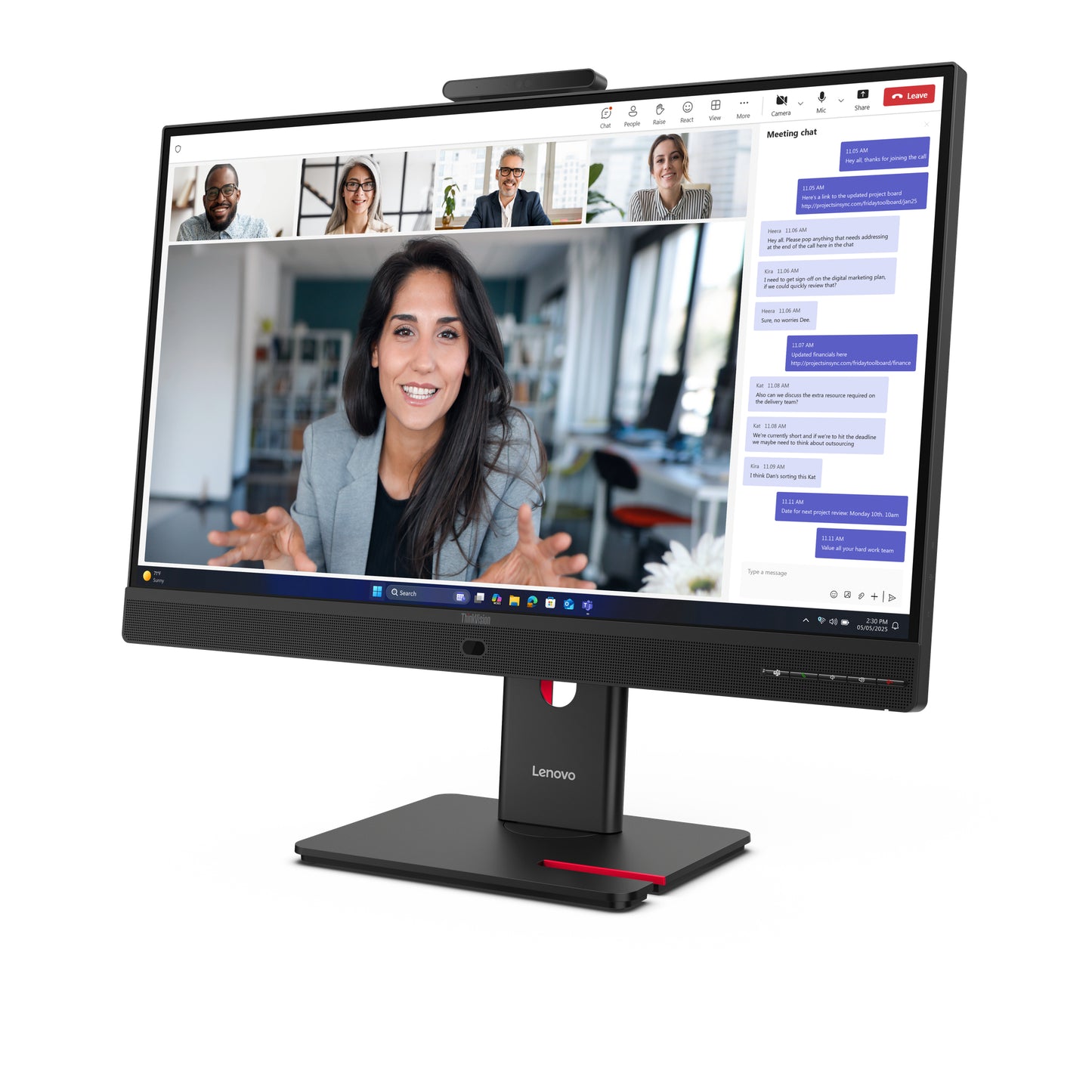 Lenovo ThinkVision T24-4v 23.8" Full HD IPS 120Hz Monitor
