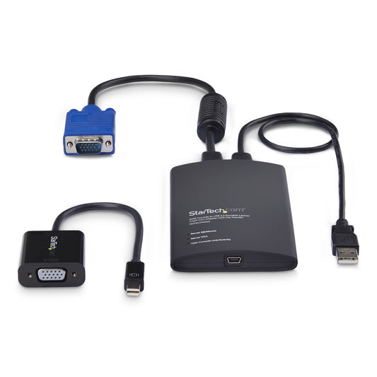 StarTech.com Portable Laptop Crash Cart Adapter, USB/VGA/Mini DisplayPort KVM KVM Switch