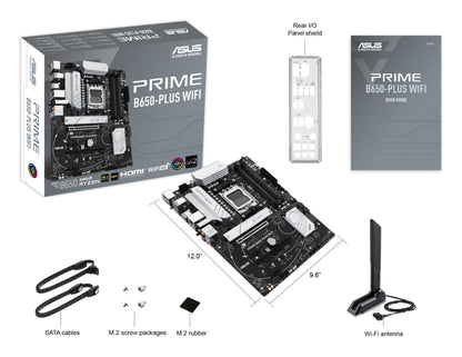 ASUS PRIME B650-PLUS WIFI AMD B650 Socket AM5 ATX Motherboard