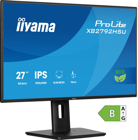 iiyama ProLite XB2792HSU-B1 27" Full HD IPS 120Hz Monitor