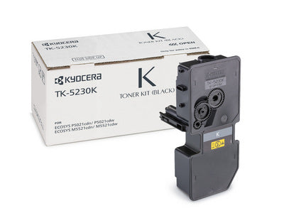 KYOCERA 1T02R90NL0/TK-5230K Black Toner Cartridge (2.6K pages, Kyocera P 5021)
