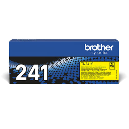 Brother TN-241Y Yellow Toner Cartridge (1.4K pages, Brother HL-3140)