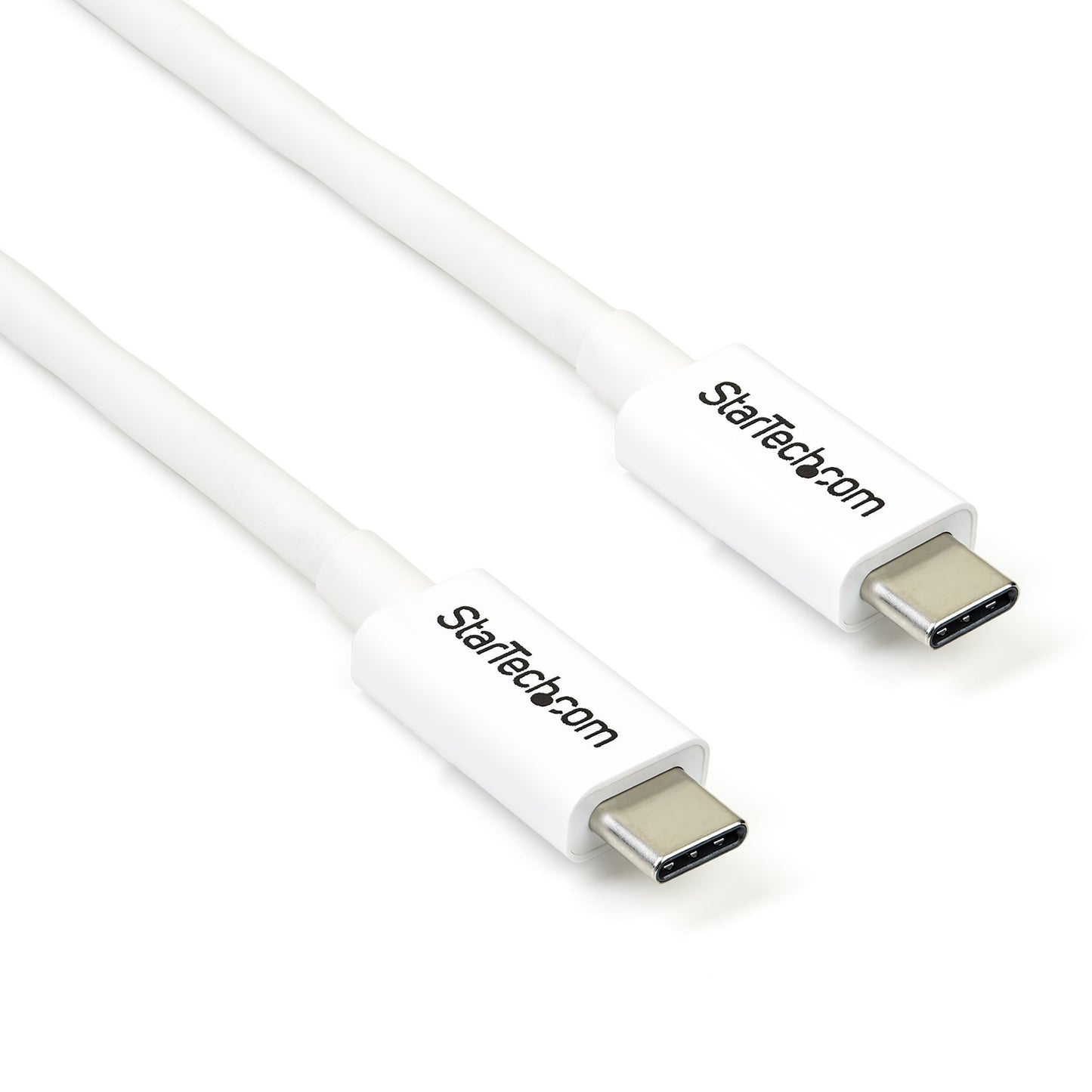 StarTech.com 6.6ft (2m) Thunderbolt 3 Cable, 20Gbps, 100W PD, 4K, Thunderbolt