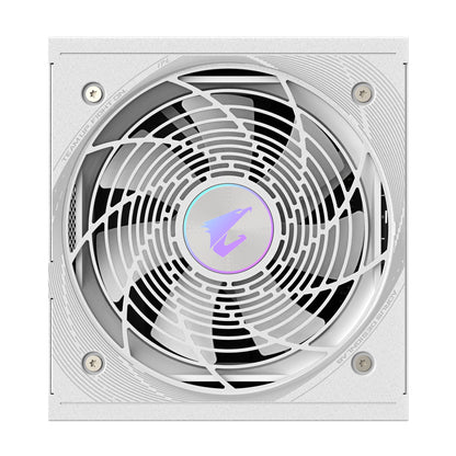 Gigabyte AORUS ELITE P1000W ICE Power Supply Unit - PCIe 5.0, 80 PLUS Platinum