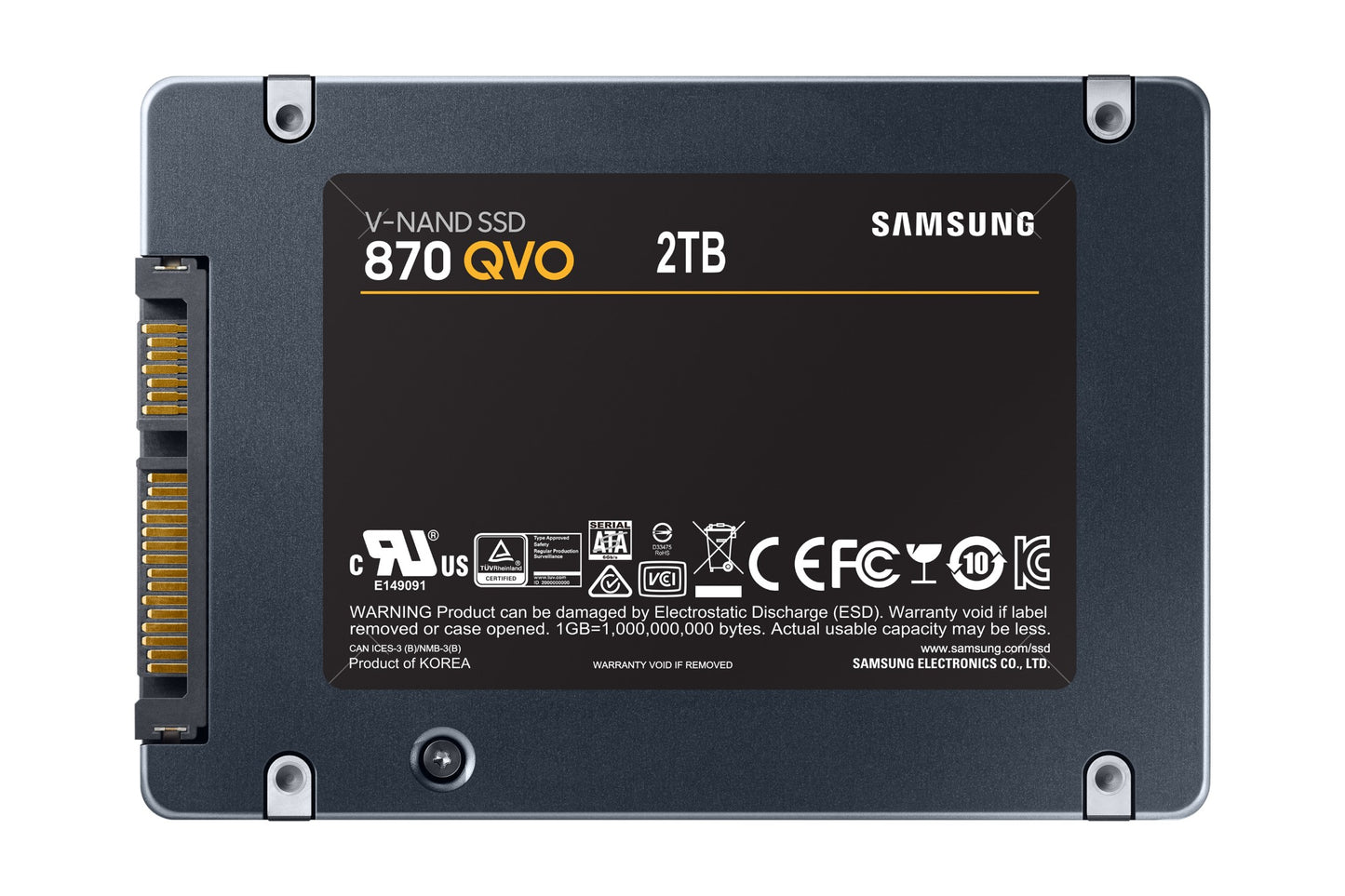 Samsung MZ-77Q2T0BW 2TB 2.5" SATA SSD