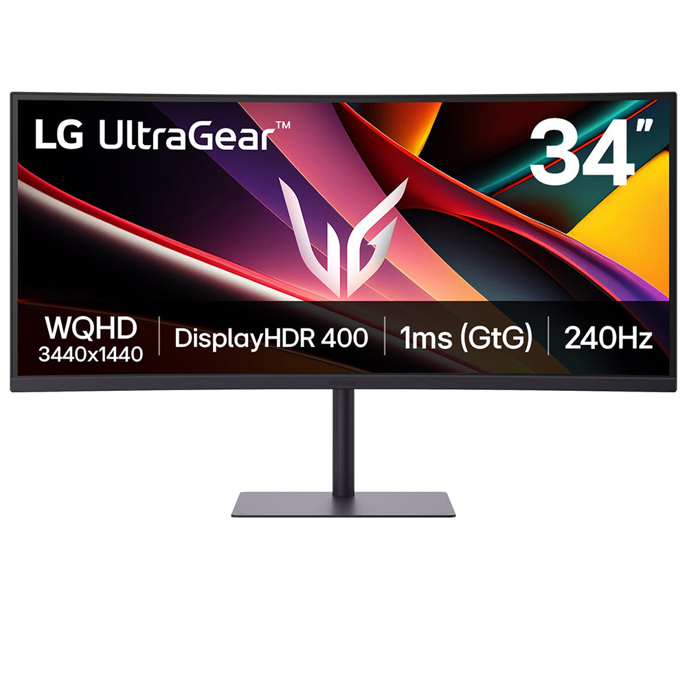 LG 34G630A-B 34" UWQHD VA 240Hz Curved Monitor