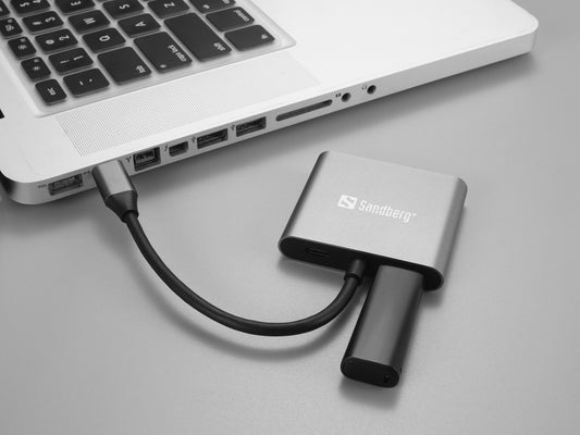 Sandberg USB-C Dock 2xHDMI+USB+PD Hub
