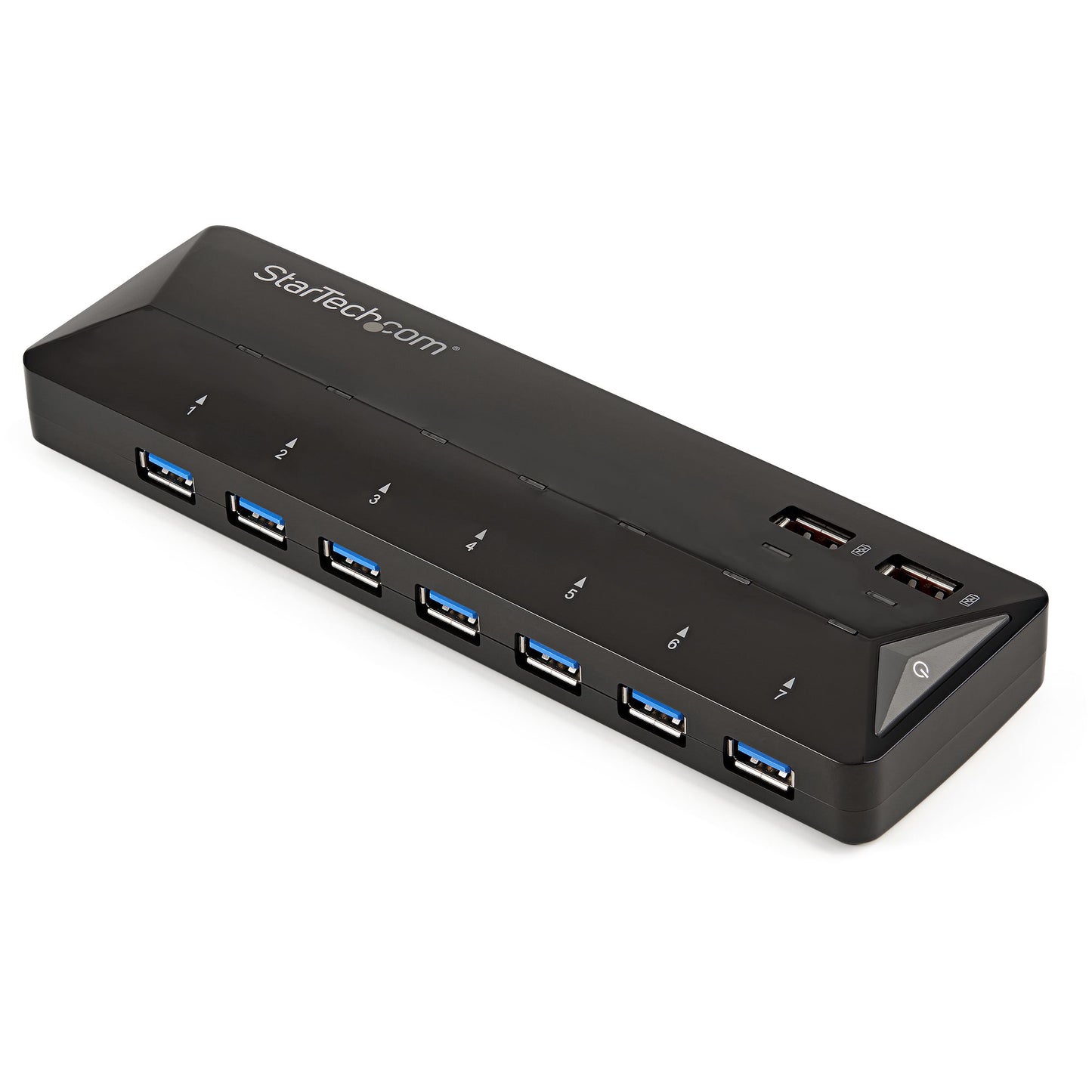 StarTech.com 7-Port USB 3.0 Hub (5Gbps) plus Dedicated Charging Ports - 2 x 2.4A