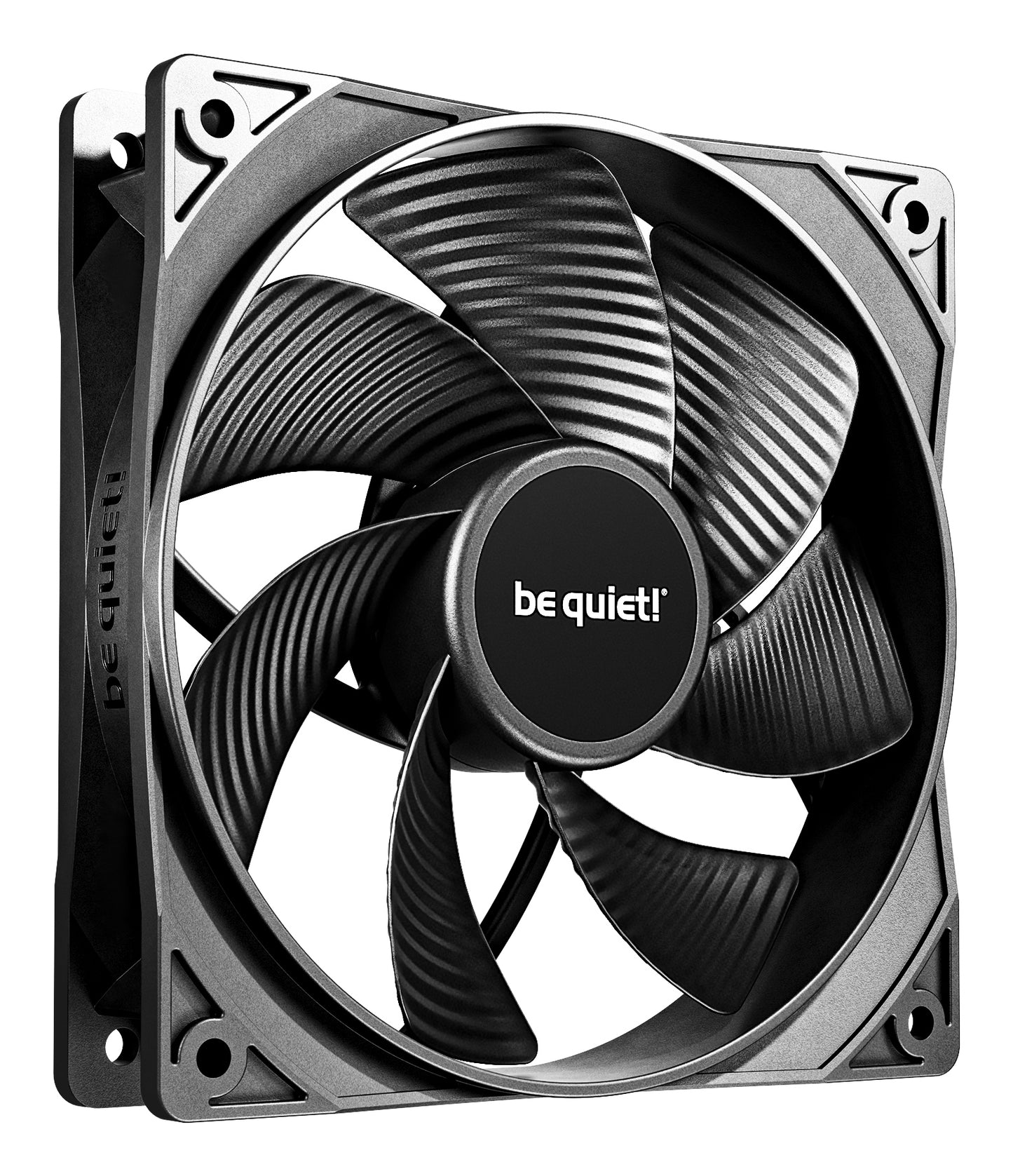 be quiet! Pure Wings 3 120mm | PWM Reverse Triple-Pack Computer case Fan 12 cm Black Cooling