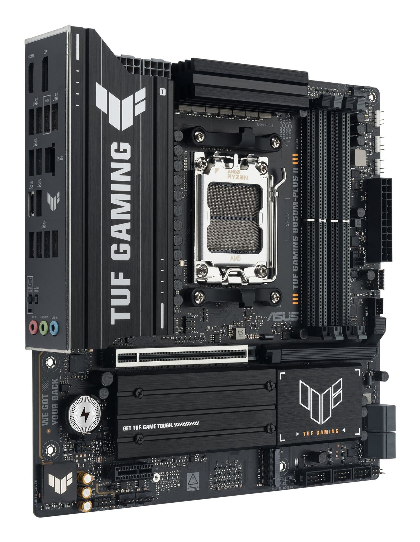 ASUS TUF GAMING B850M-PLUS II AMD B850 Socket AM5 micro ATX Motherboard