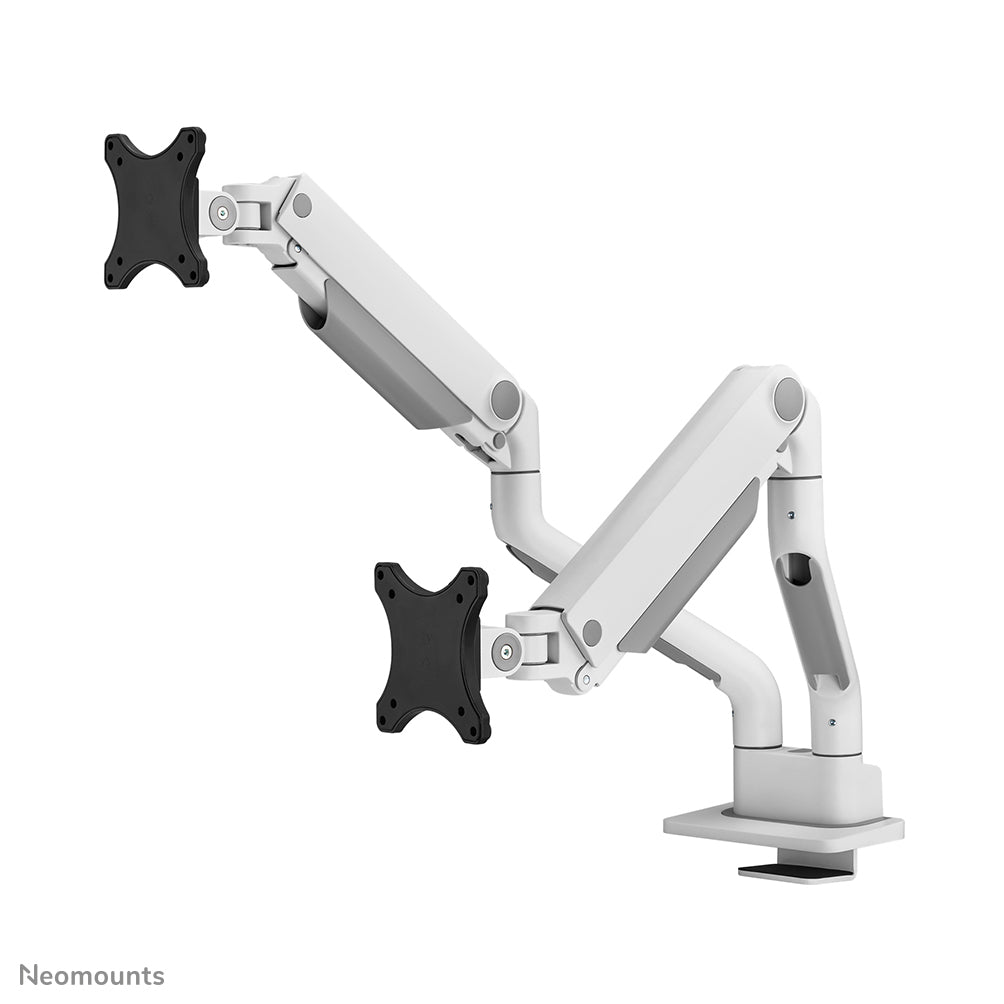 Neomounts DS70S-950WH2 Monitor arm 17-35" - gas spring - Topfix - 180°-stop