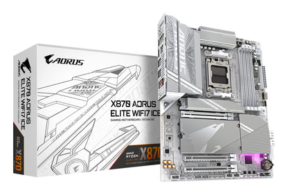 Gigabyte X870 AORUS ELITE WIFI7 ICE Motherboard