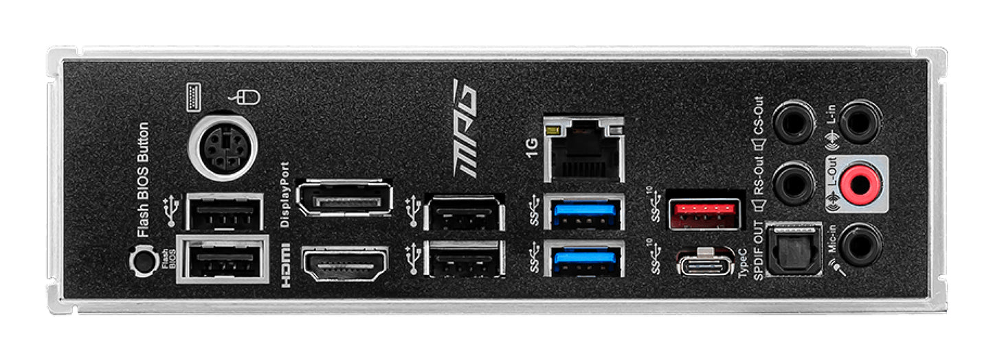 MSI MPG B550 Gaming Plus AMD B550 Socket AM4 ATX Motherboard