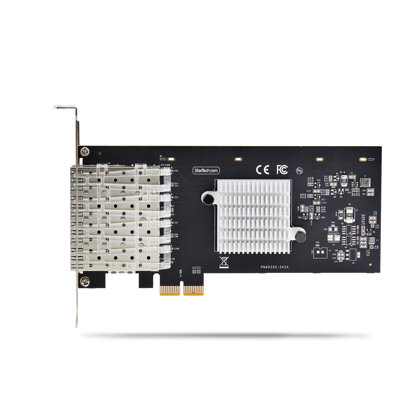 StarTech.com 4-Port GbE SFP Network Card, PCIe 2.0 x2 (x4, x8, x16 Compatible) Network Adapter