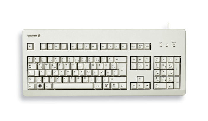 CHERRY G80-3000 SWITCH Wired Keyboard UK (Black)