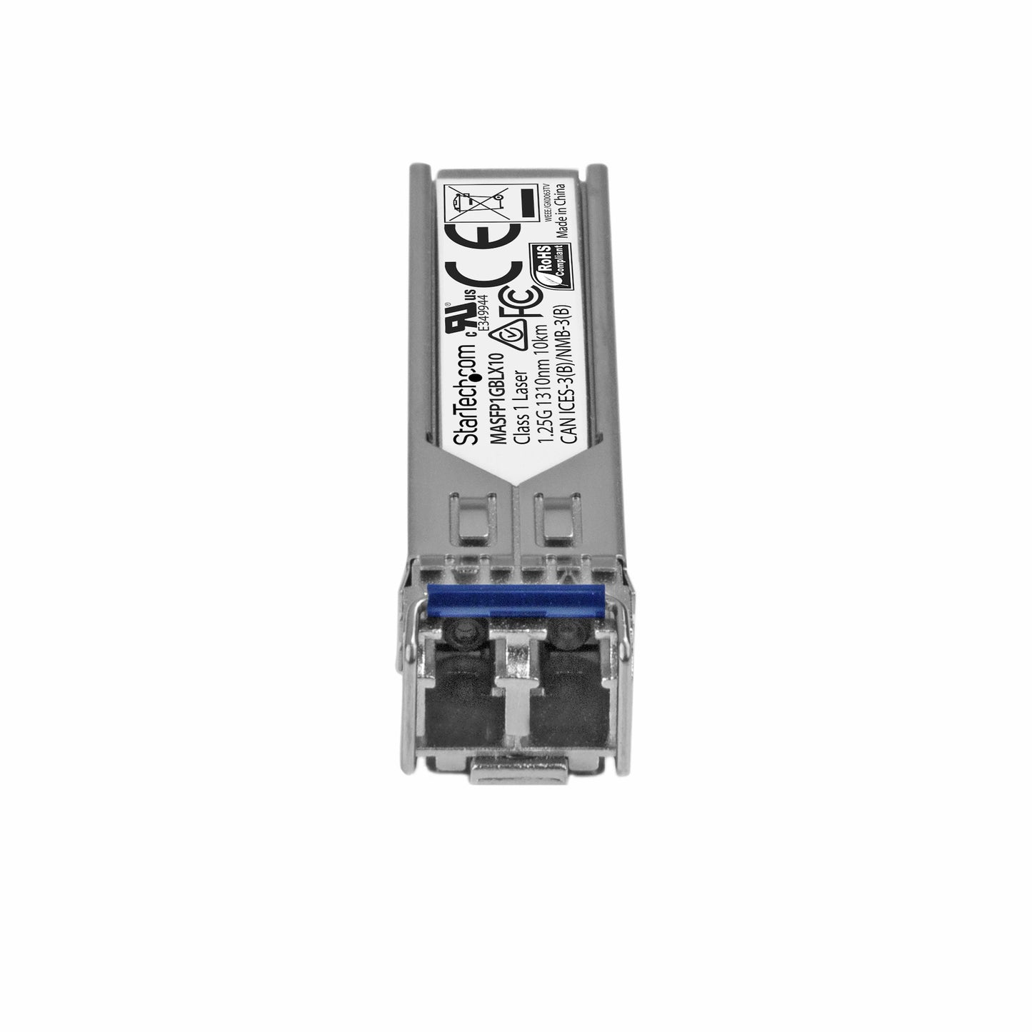 StarTech.com Cisco Meraki MA-SFP-1GB-LX10 Compatible SFP Module - 1000BASE-LX - 1GbE Single Mode Fiber SMF Optic Transceiver - 1GE Gigabit Ethernet SFP - LC 10km - 1310nm - DDM Cisco Meraki MS225, MX400, MS250 Networking