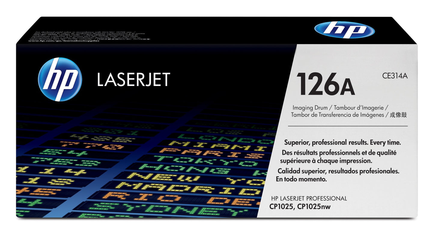 HP CE314A/126A Color Toner Cartridge (14K pages)