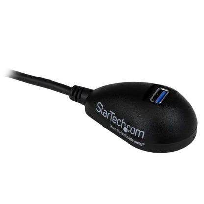 StarTech.com 5 ft Black Desktop SuperSpeed USB 3.0 (5Gbps) Extension Cable - A to A