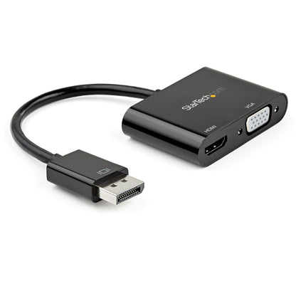 StarTech.com DisplayPort to HDMI VGA Adapter - DisplayPort 1.2 HBR2 to HDMI 2.0 (4K Cable